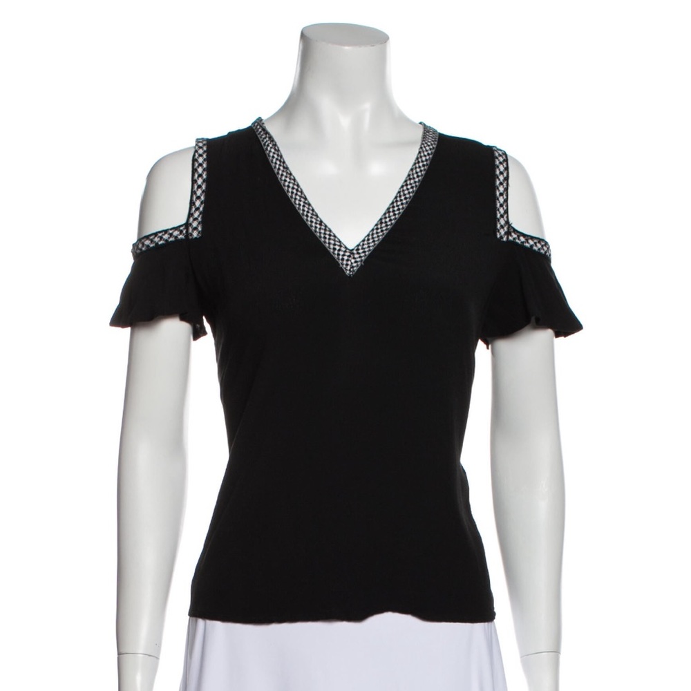 Maje Cold Shoulder Top